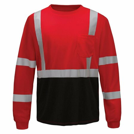 GSS SAFETY GSS Non-ANSI LS Shirt w. Rflec. Tape 5134-XL